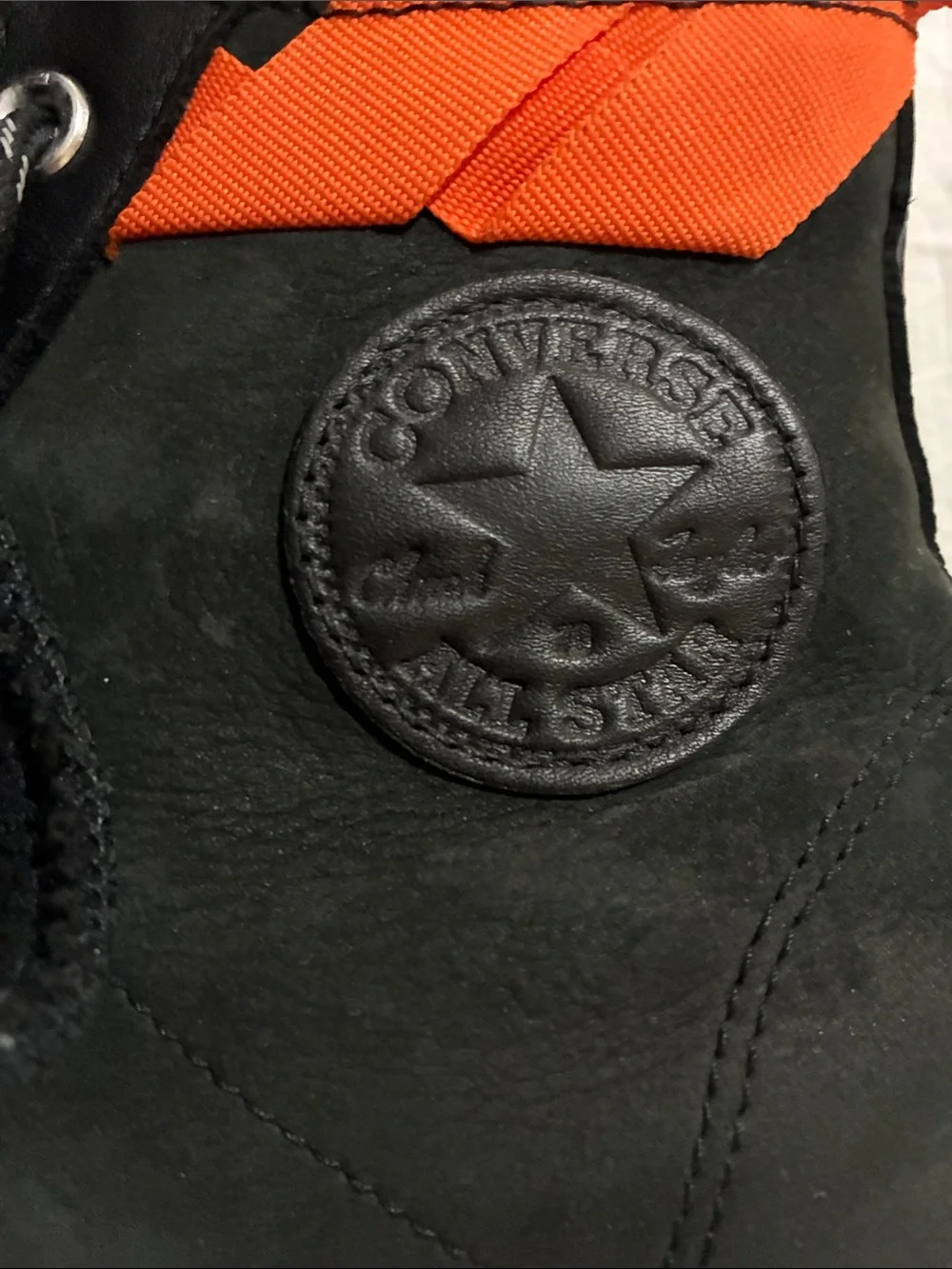 Converse Unisex Chuck 70 Explore Waterproof Sneaker Black/Orange/String 171439C - Picture 7 of 11